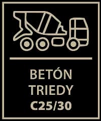 beton třídy C25/30